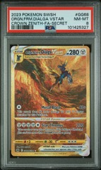 Origin Forme Dialga VSTAR - GG68/GG70 - Secret Rare - PSA 8